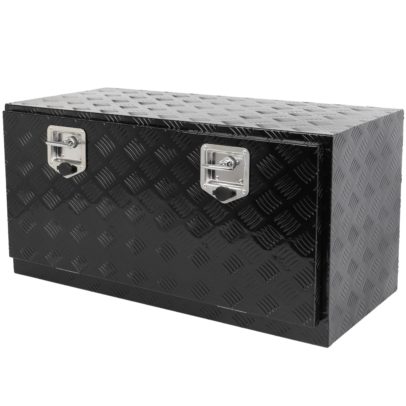 2X 36"x 17"x 18" Multifunctional Storage Tool Box for Truck Black