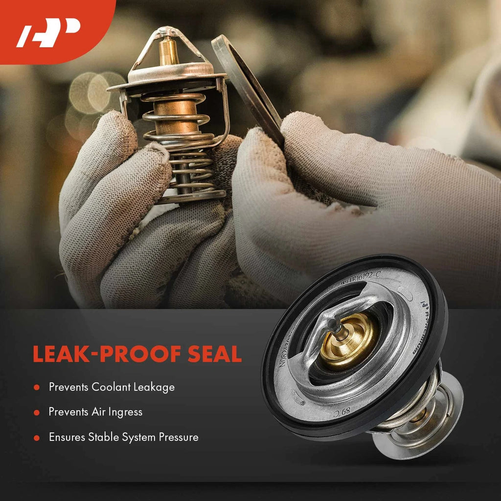 Engine Coolant Thermostat 89℃ for Jeep Grand Cherokee Dodge Ram 1500 (1999–2004)