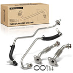 Set of 4 Turbocharger Oil Return Lines for Ford Fusion Lincoln