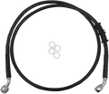 Front Brake Line +6" Black for Harley-Davidson XL 614772-6BLK