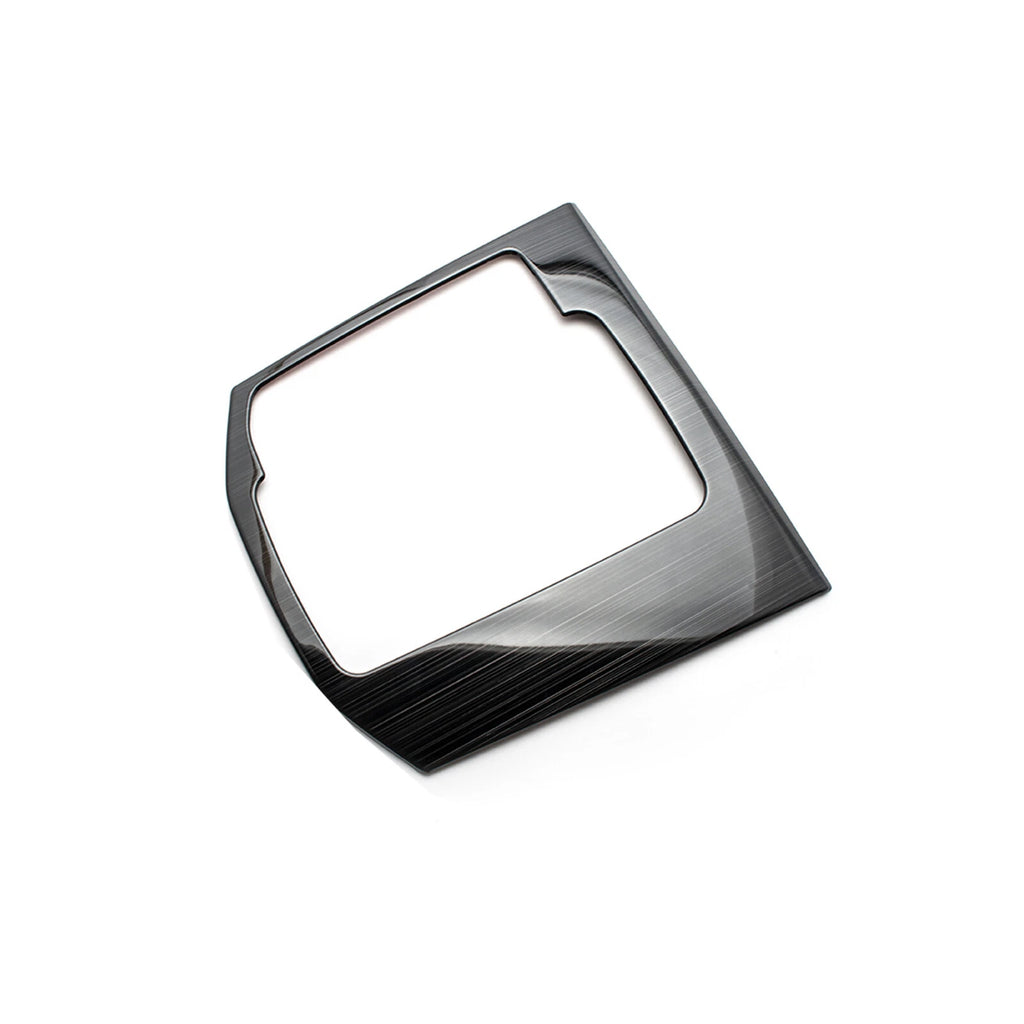 Black Titanium Inner Gear Shift Box Overlay Panel Cover for Mazda CX-5 (2017-2025)