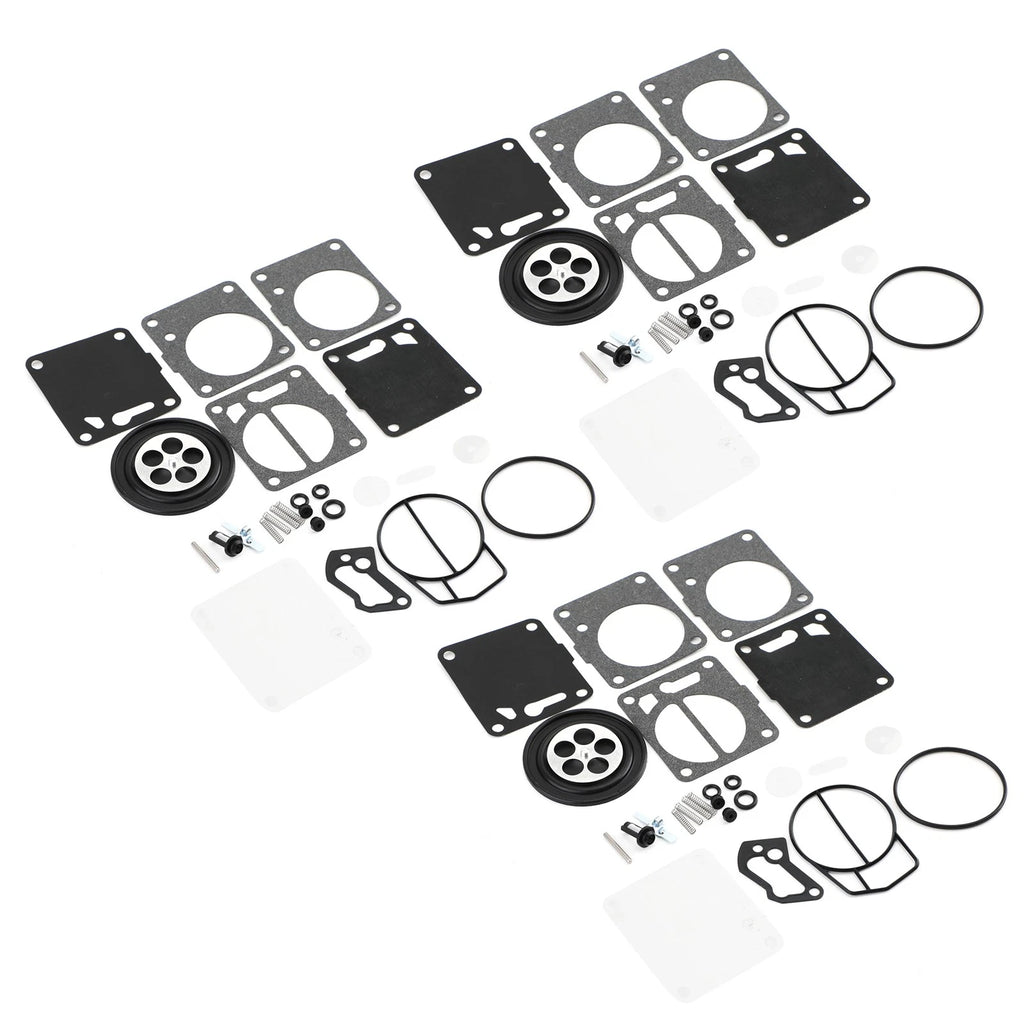 3PCS Carburetor Rebuild Kit for Sea-Doo SP SPI SPX HX GSI GSX (1990–2002)