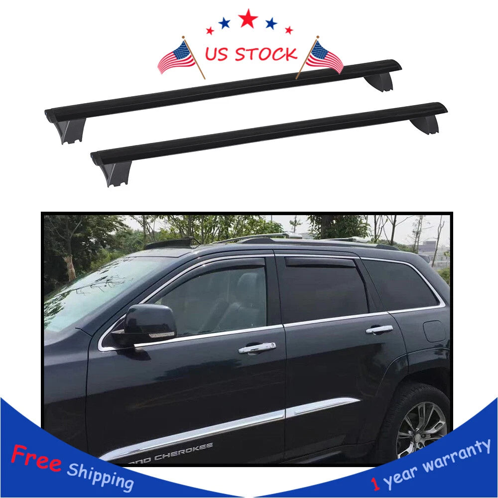 Set of 2 Cross Bars Roof Rack for Jeep Grand Cherokee (2011–2019)