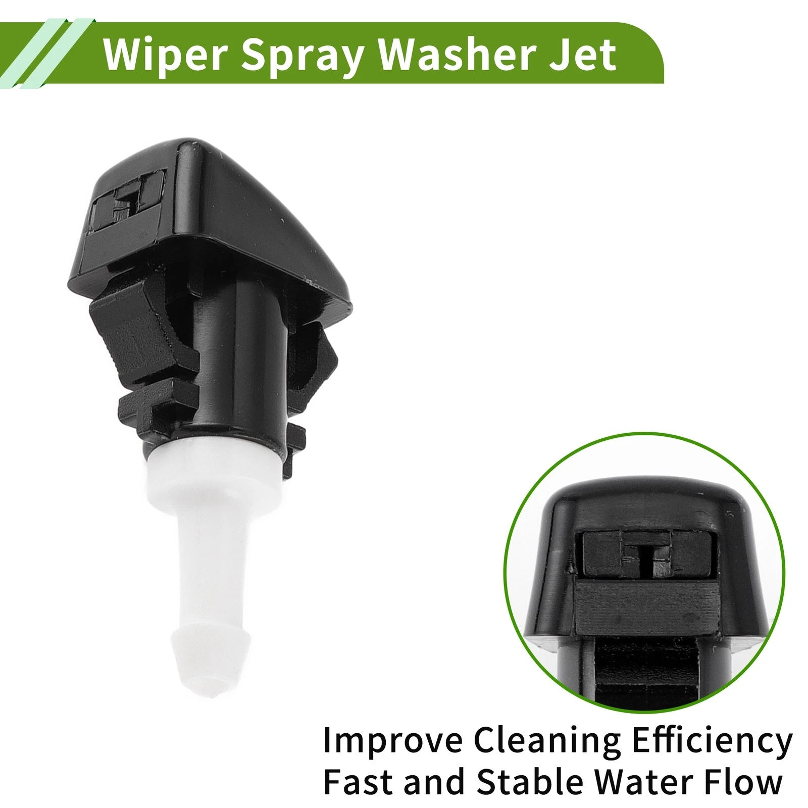 Windshield Washer Nozzle Set for Dodge (No. 5303833AA)