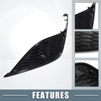 Fog Light Grille Cover Trim for Toyota Camry SE XSE (2018–2023) Black