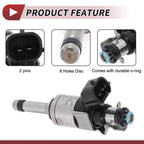 Fuel Injector No.PE27-13-250 for Mazda CX-3 (2019–2020) 1 Pc Black