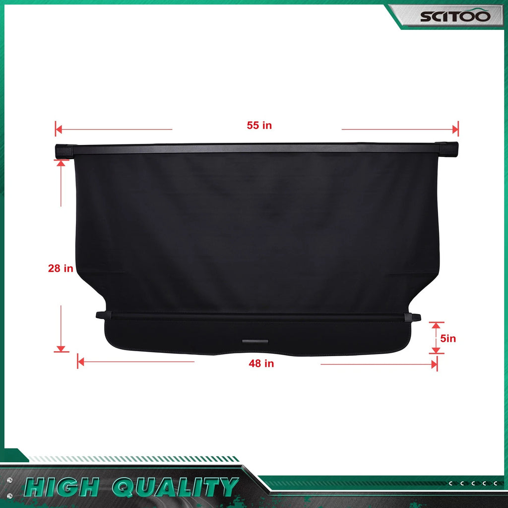 Tonneau Privacy Shield Cargo Cover for Honda CR-V (2012–2016)