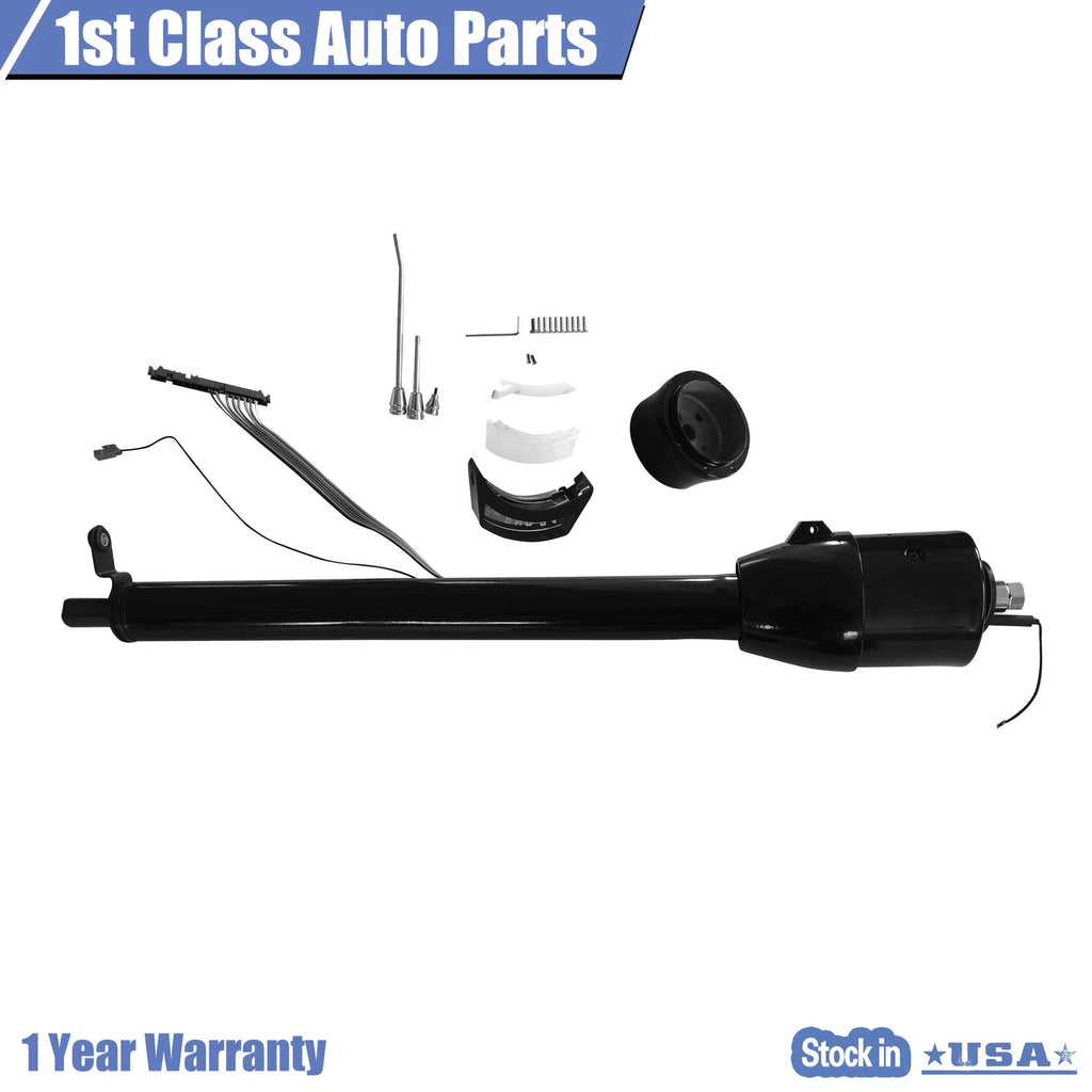30" Steering Column Tilt Adapter for GM Universal (No Key, 9 Holes)