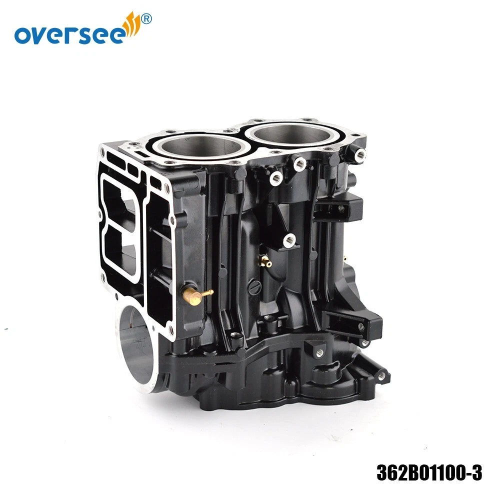 Block & Crankcase Assy for Tohatsu M18E2 (2Cyl 2 Stroke 18HP) 362B01100-3