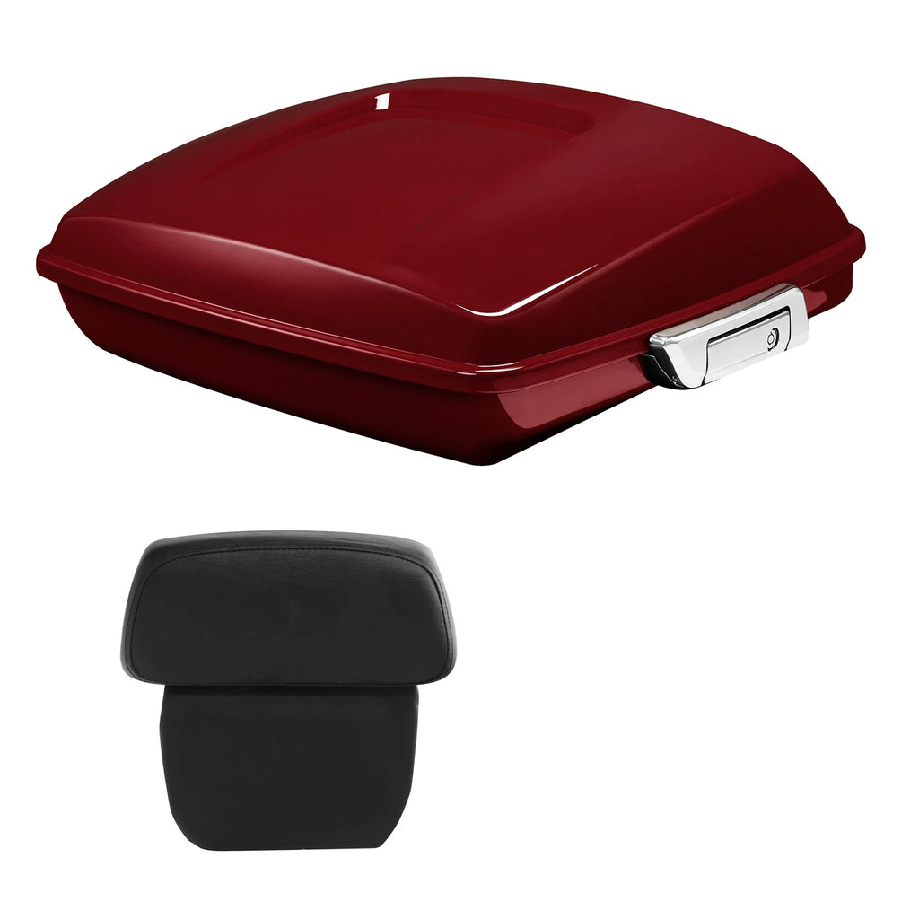 Razor Trunk Backrest for Harley Street Road Glide (2014–2024) Billiard Red
