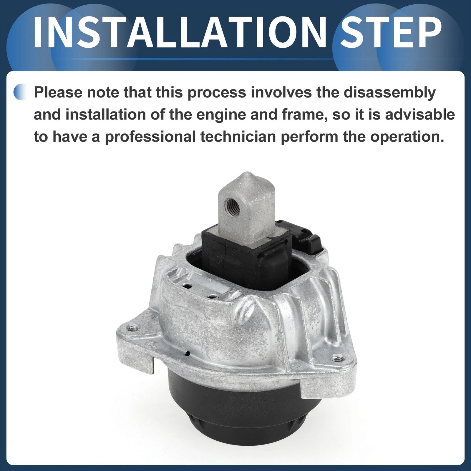 Engine Motor Mount for BMW 5 Series GT F07 (2010–2013) 4.4T A/MT