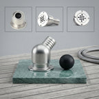 316 Stainless Steel Drain for Boat Floor and Yacht Deck