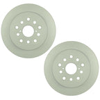 Set of 2 Bosch QuietCast Rear Disc Brake Rotors for Lexus LS430 (2001–2006)