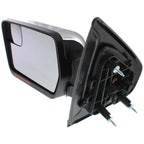 Set of 2 Chrome Power Heated Mirrors for Ford F-150 (2011–2014)