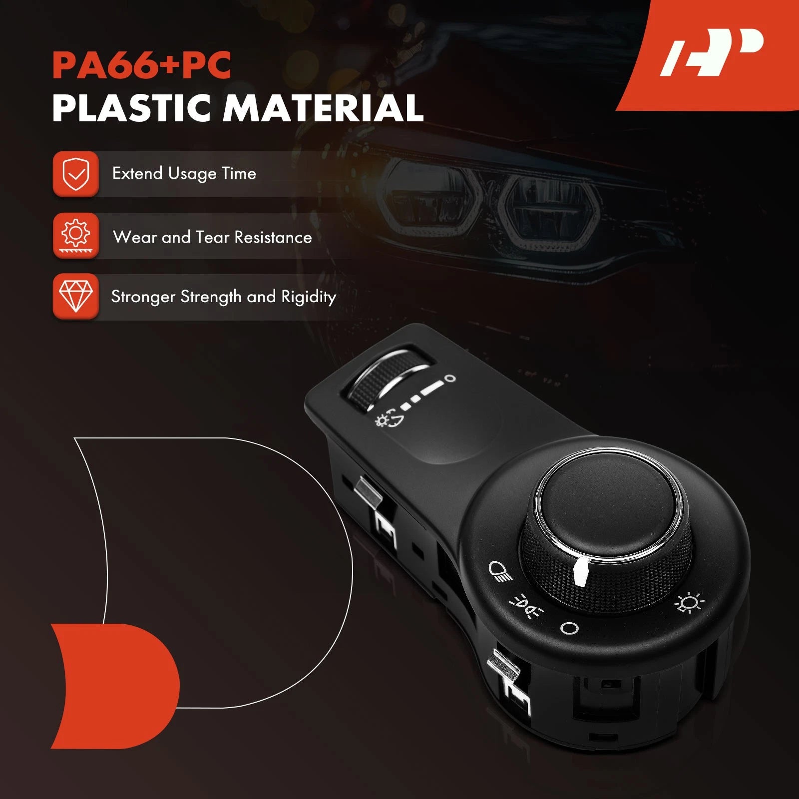 Headlight Switch for Jeep Cherokee (2014-2021) Chrysler Pacifica (2018-2021)