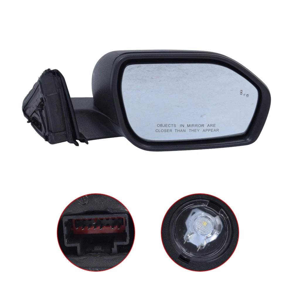 Right Power Side Mirror for Ford Explorer (2020–2024) w/BSD Heated 8 Pins