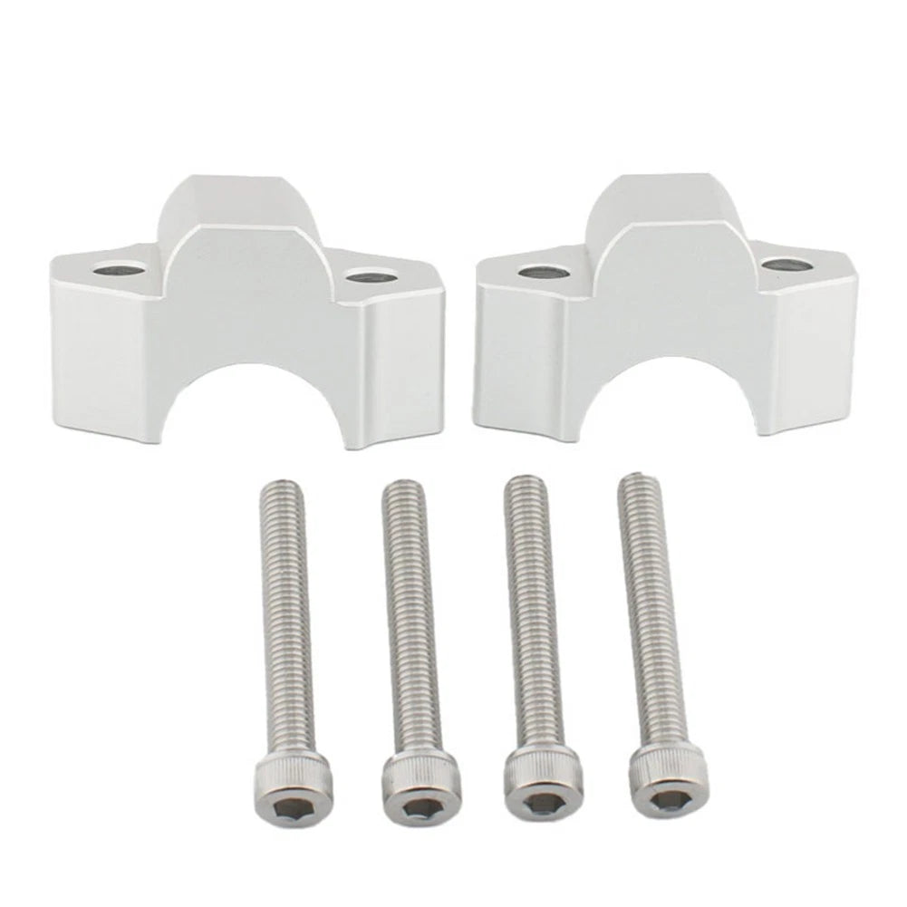 Handlebar Raiser Clamp for Yamaha XJR1300 XSR900 MT-09 FZ09 (2015–2023) Chrome