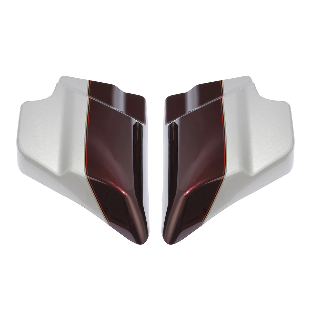 Side Cover Panel for Harley Electra Glide (2009–Present) Twisted Cherry/Silver Fortune