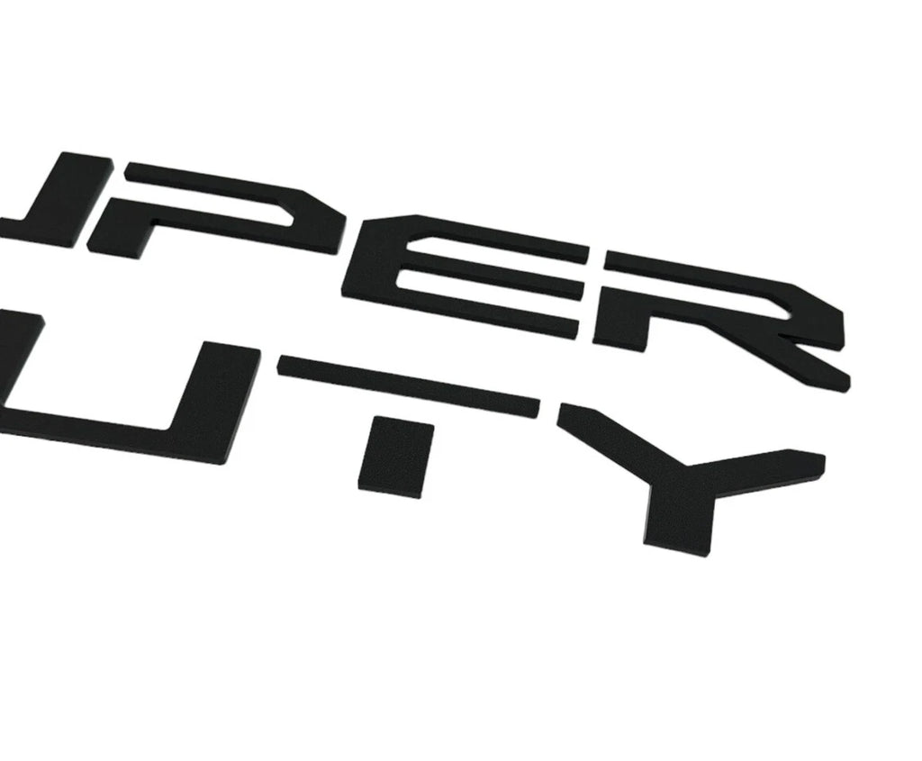 Hood Insert Letters Replacement for 2023-2025 Ford Super Duty