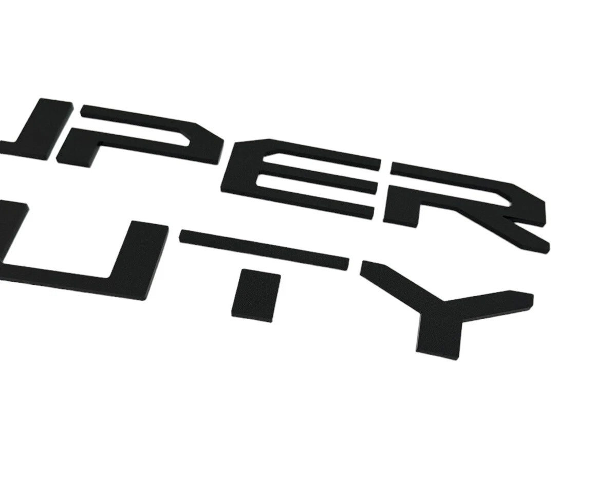 Hood Insert Letters Replacement for 2023-2025 Ford Super Duty