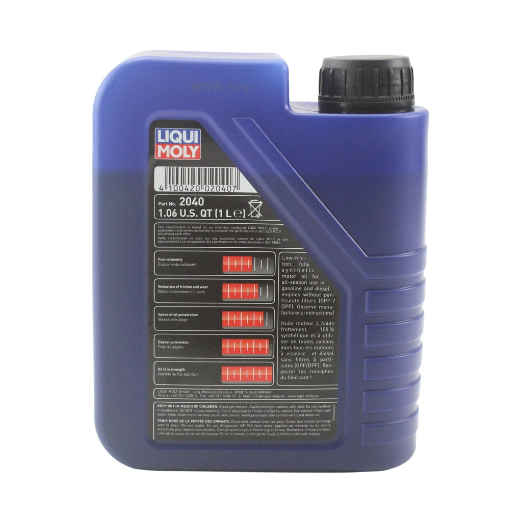 Liqui Moly 5W-40 Engine Oil Change Kit for Audi A4, VW Passat (2000–2023)