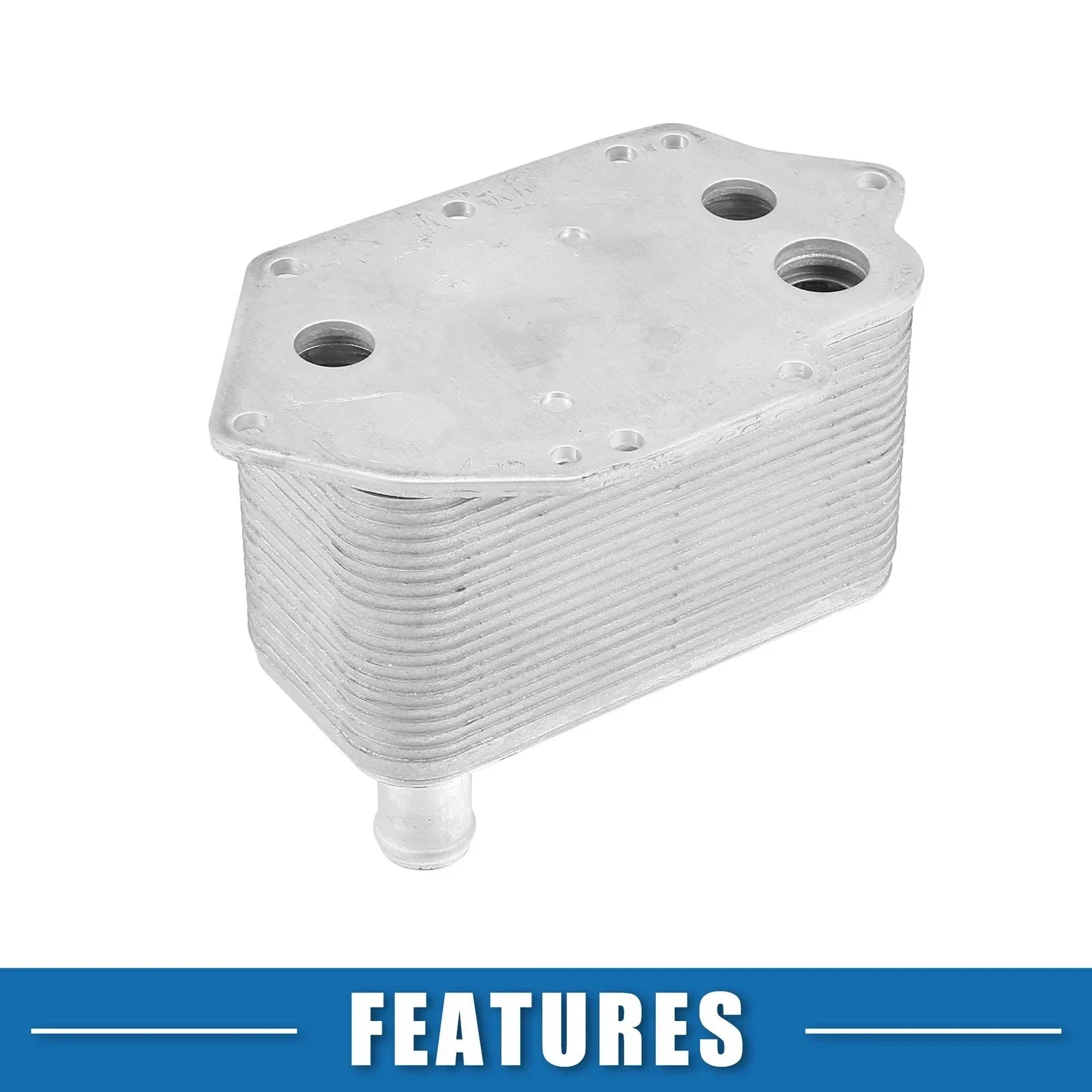 Oil Cooler for BMW X5 (2009 - 2013) Silver Tone