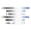 Diamond Grade 10pc 2 1/4" Accent Trim for 14-18 Chevy Silverado Dbl Cab 6.8' Bed