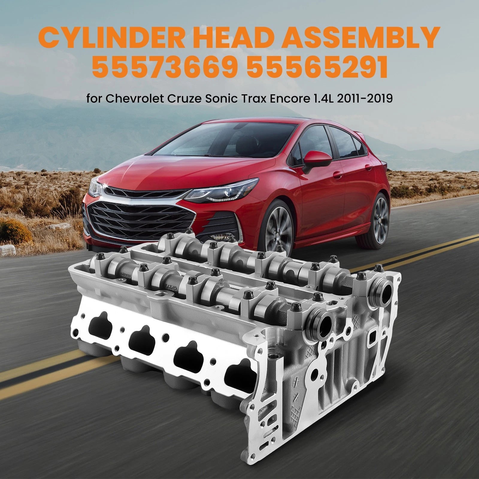 Cylinder Head Assembly for Chevy Cruze Sonic Encore 1.4L (2011–2016)