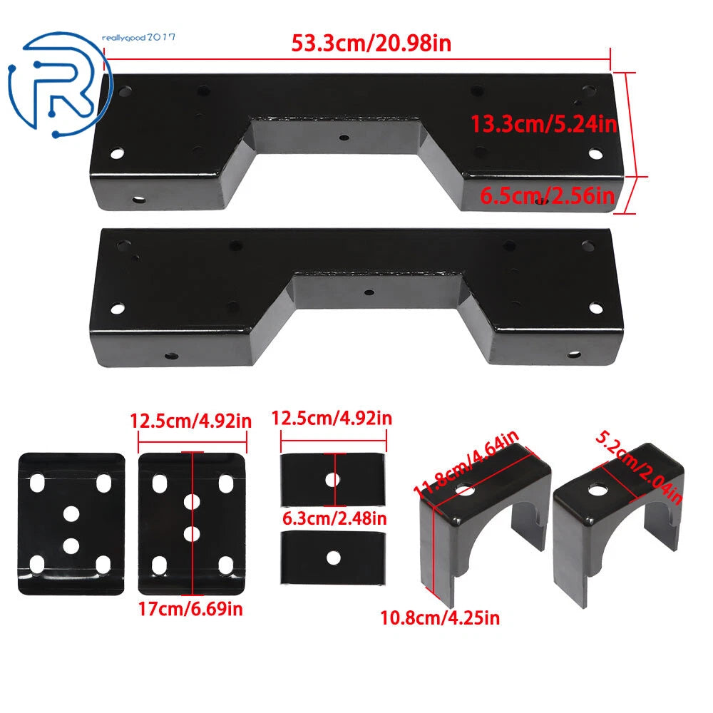 Rear Support & Drop Flip Kit for Chevy Silverado GMC Sierra C1500 (1989–1997)