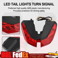 Tail Lights Turn Signal for Ducati Hypermotard 821 939 950 SP (2012–2021) Red