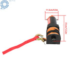 Electric Winch Motor with Synthetic Rope for Trailer Boat (12VDC, 2000lbs)