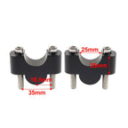 25mm Handlebar Riser Lift Clamps for Honda Suzuki Kawasaki