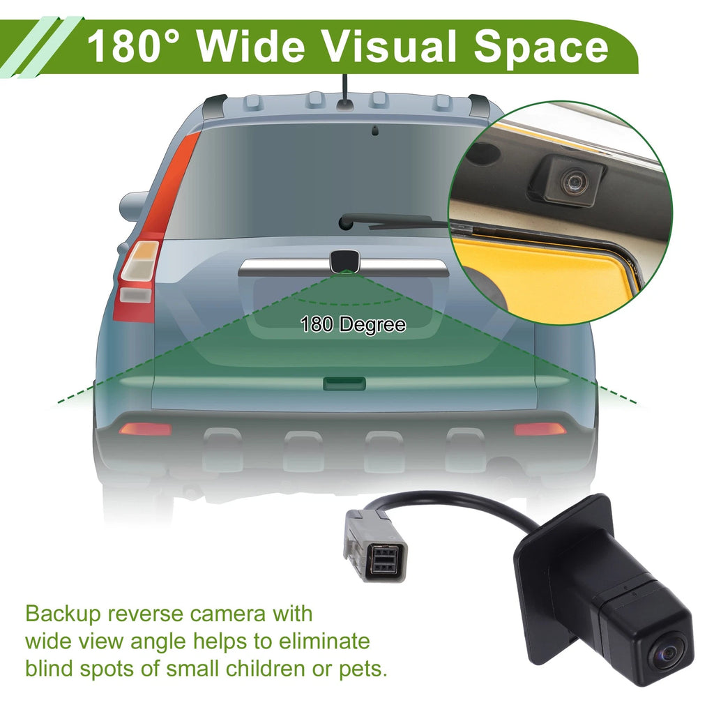 Rear View Camera for Subaru Outback Legacy (2010–2019) 120-180°