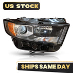Headlight Halogen Sport Light Right Passenger Side for Ford Edge (2015–2018)