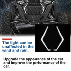2X Front Fang Accent Light Turn Signal for Polaris RZR XP Turbo/1000 (2019–2022)