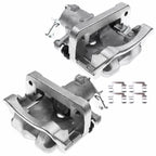 Pair Rear Brake Calipers with Bracket for Buick LaCrosse (2010–2011)