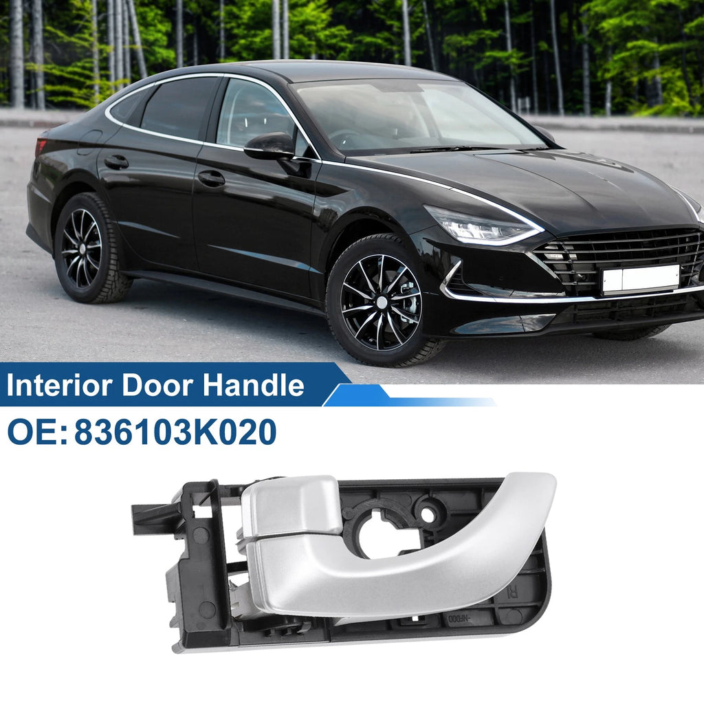 Rear Left Passenger Side Interior Door Handle for Hyundai Sonata (2011–2014) No. 836103K020