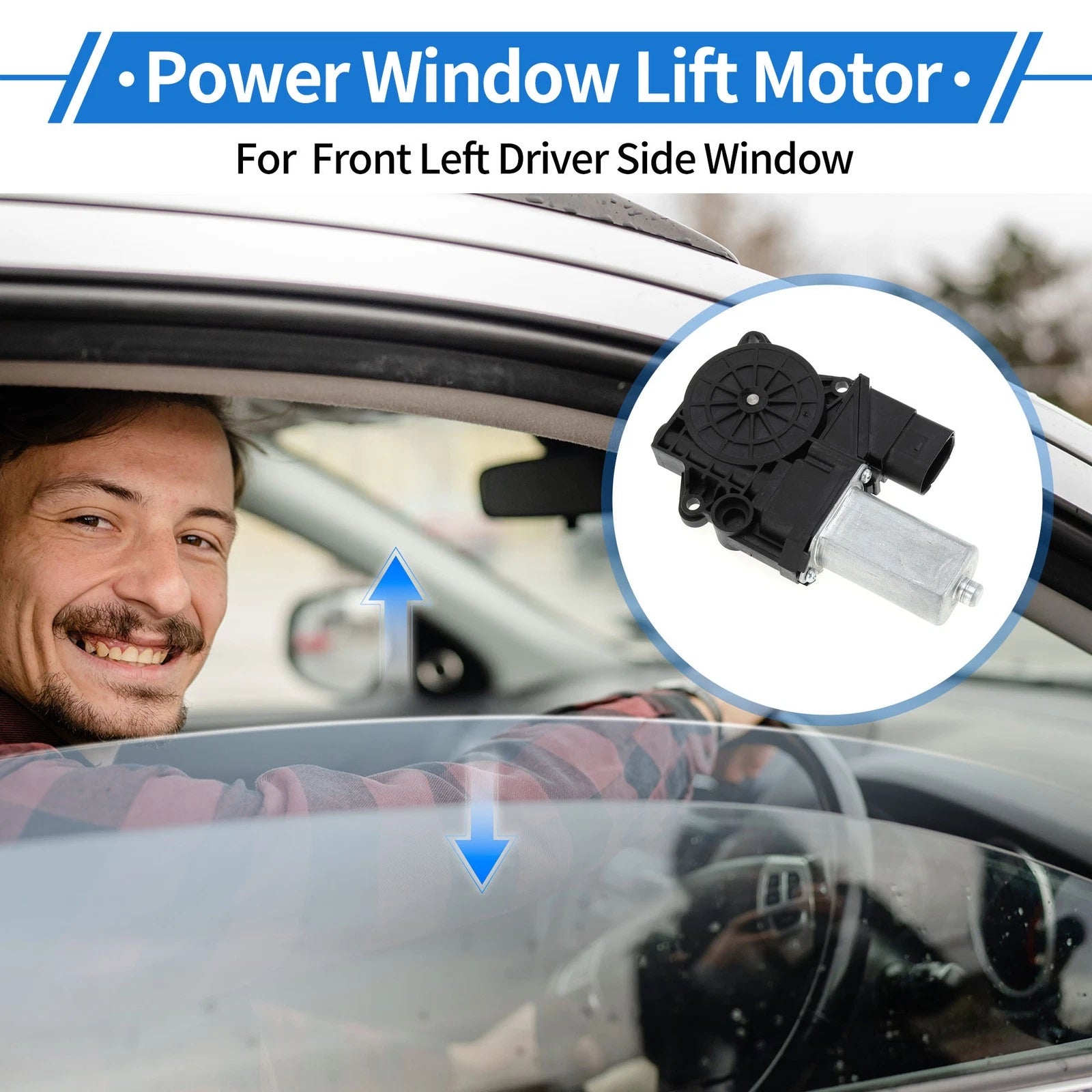 Power Window Regulator Lift Motor for BMW 323i E90 (2006–2011)