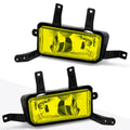 Set of 2 Amber Lens Front Bumper Fog Lights for Chevy Suburban/Tahoe (2015–2020)