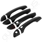 Set of 2 Carbon Fiber Door Handle Covers for Hyundai Elantra (2017–2020)
