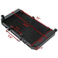 Radiator Cooler for Honda CB600F Hornet (2007–2013) Aluminum