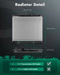 Radiator for Chevrolet Colorado 2007-2012, Isuzu i-280 2006 (3.7L, 2.8L)