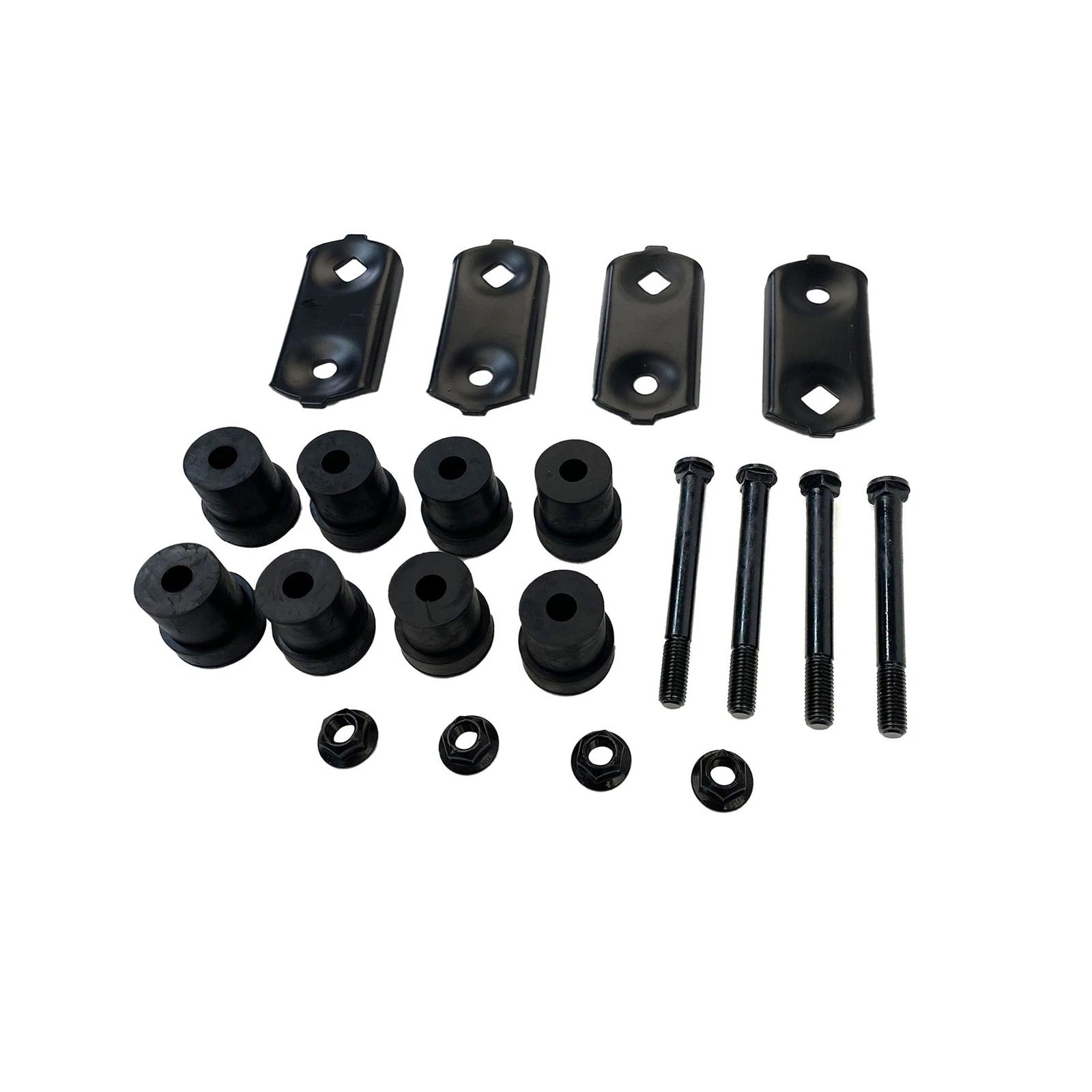 2pcs Rear Spring Shackle and Bushing Kit for Camaro Firebird (1968–1981) 10003072