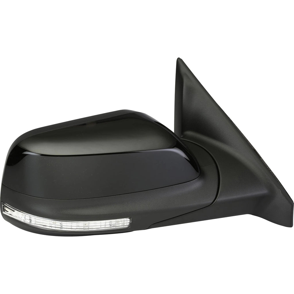 Replacement Ready to Paint Passenger Power Door Mirror w/Heated Glass w/Memory