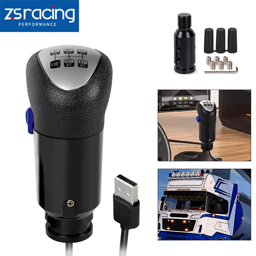 Gear Shift Knob for Scania Truck ATS ETS H-Shifter Logitech G25 G27 G29