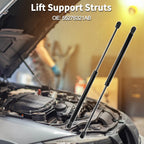 Set of 2 Front Hood Lift Supports Struts No. 55276321AB for Dodge Ram 1500/2500 (2002–2008)