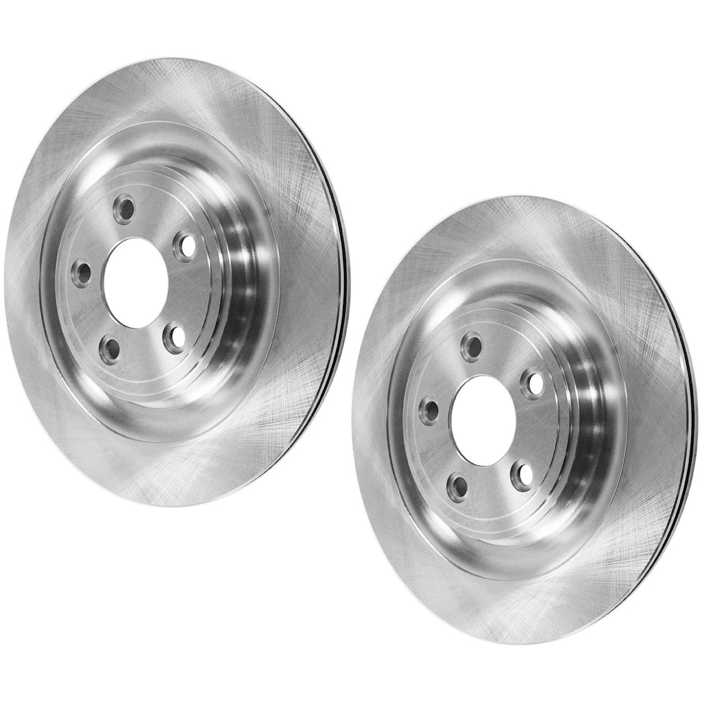 Rear Brake Disc Rotors for Jaguar XF XK XJ XKR XJ8 Super V8 Vanden Plas