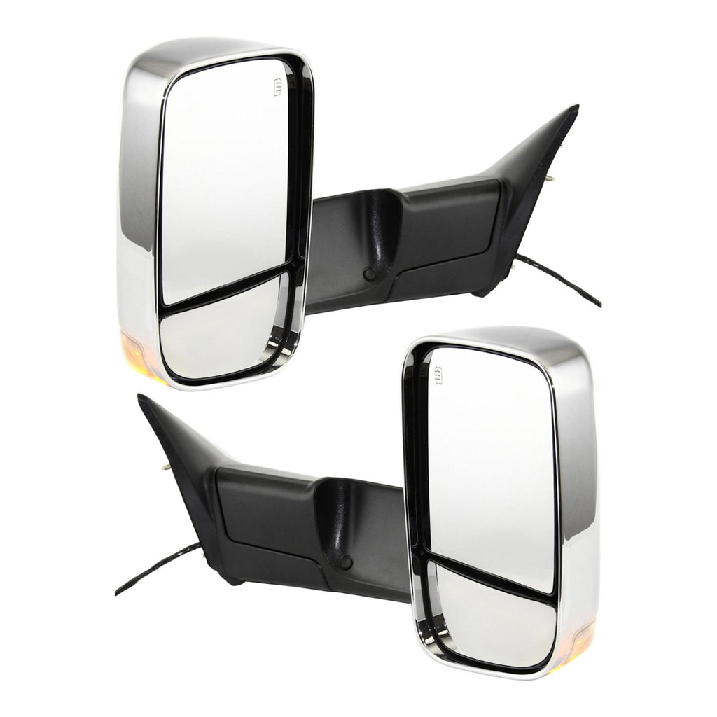 Tow Mirror Set for Ram 1500 (2011–2012) Power Heated