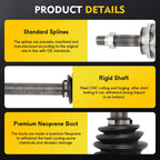 Front Driver Side CV Axle Shaft Assembly for Toyota RAV4 (2001–2003)