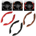 2PC Carbon Fiber Steering Wheel Cover for Mercedes-Benz